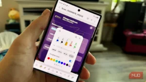 قابلیت‌های هوش مصنوعی جدید Samsung Notes که بدون قلم لمسی و تنها با انگشت به‌خوبی کار می‌کنند