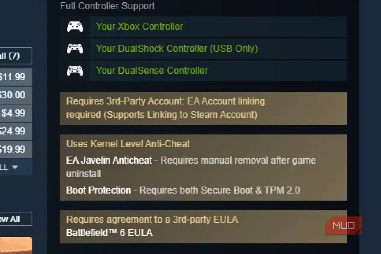 سامانه ضدتقلب Battlefield 6