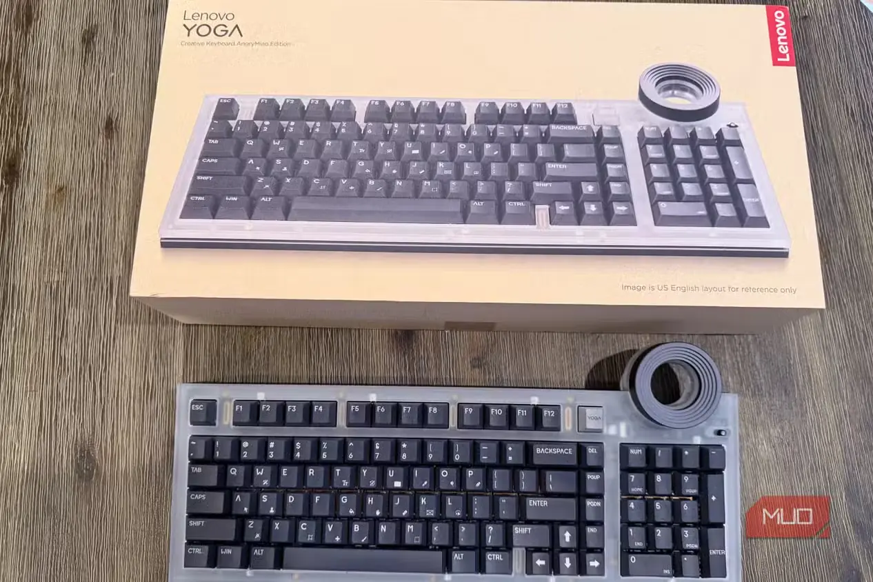 جعبه صفحهکلید Lenovo Yoga Creative Keyboard