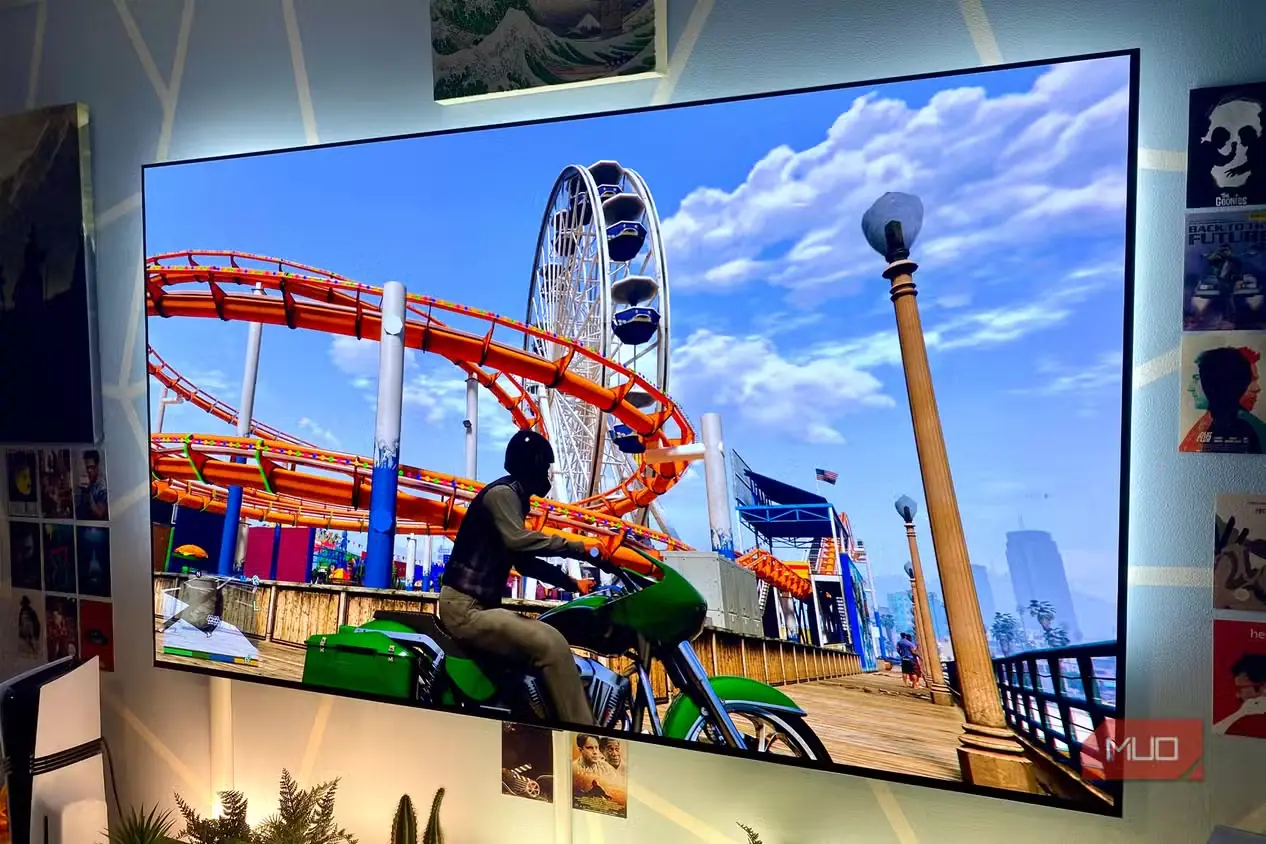 فناوری DLAA در نسخه بهبودیافته GTA 5 روی تلویزیون LG OLED