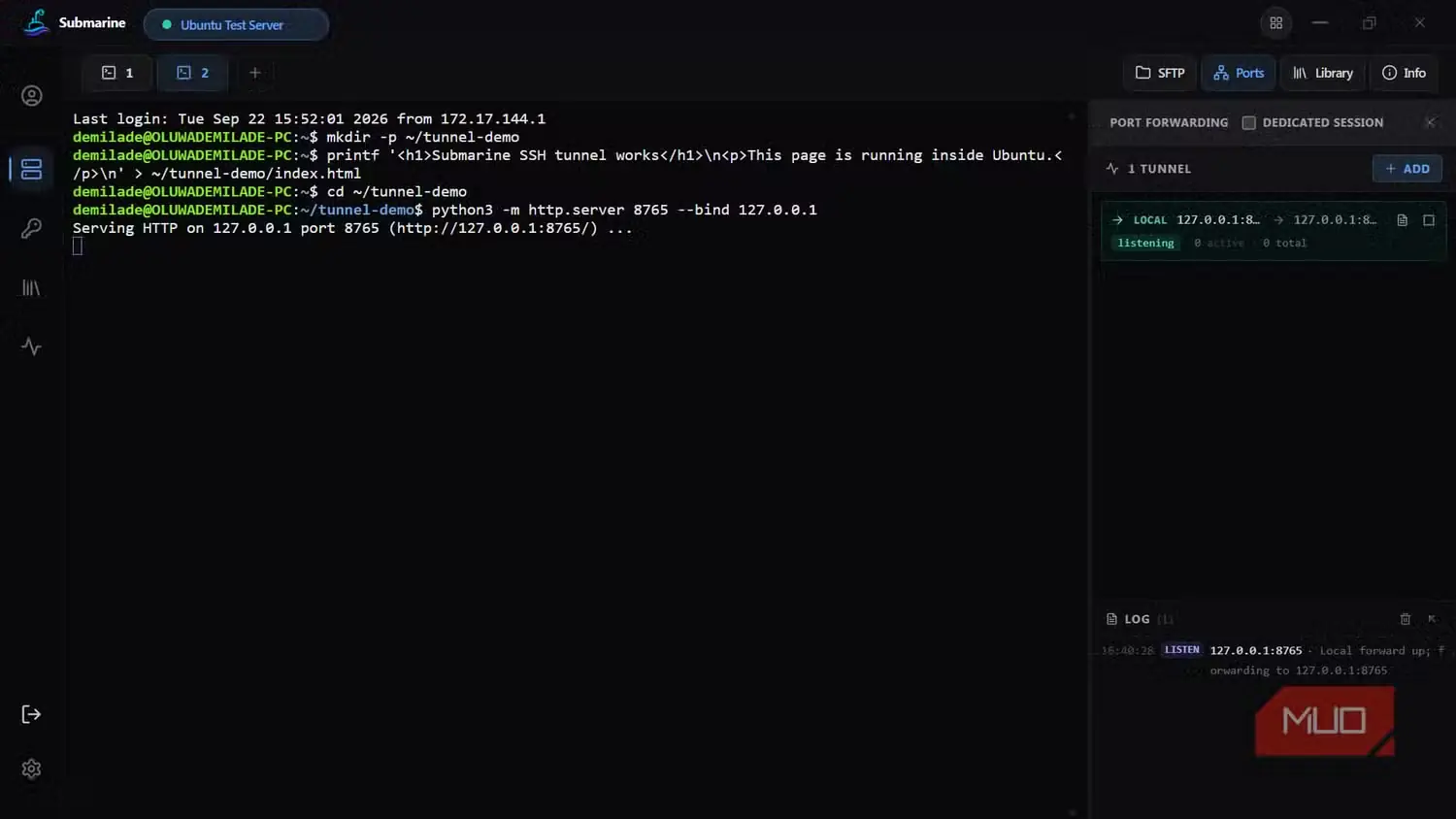 تونل محلی فعال در Submarine، تصویر 33