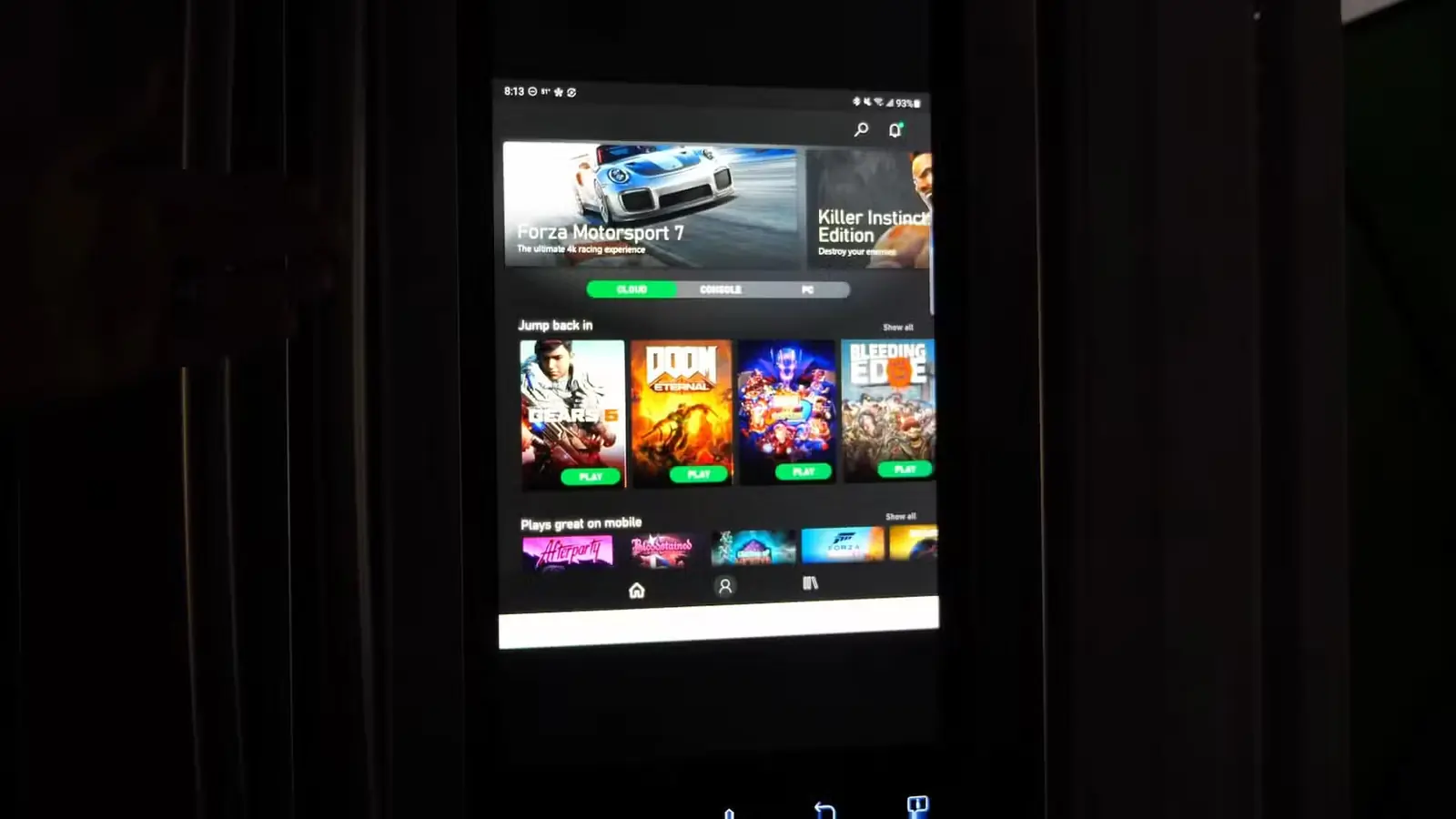 اجرای Xbox Game Pass روی یخچال هوشمند Samsung