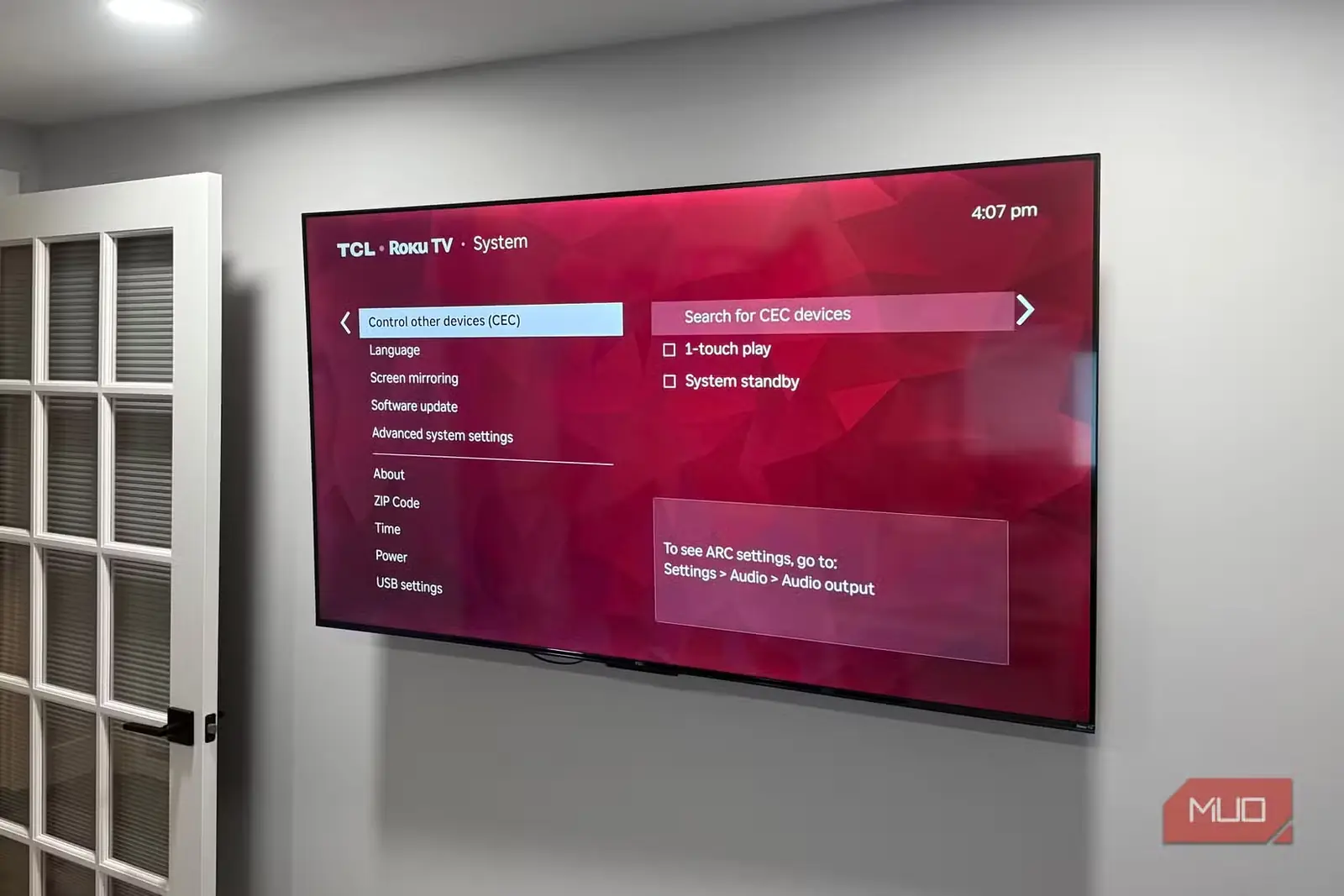 تنظیمات CEC در تلویزیون Roku