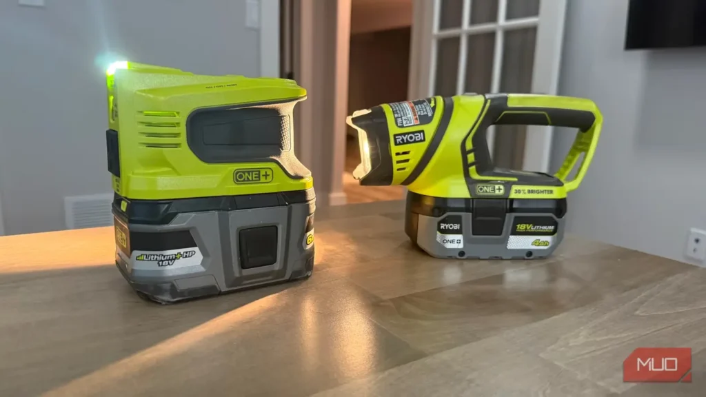 باتری‌های Ryobi، DeWalt یا Milwaukee هنگام قطعی برق بسیار کارآمدتر از چیزی هستند که تصور می‌کنید