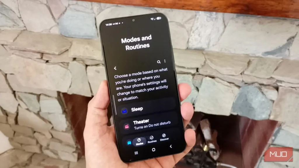 گوشی Samsung Galaxy من سرانجام هر وقت لازم باشد، تنظیماتش را خودکار تغییر می‌دهد