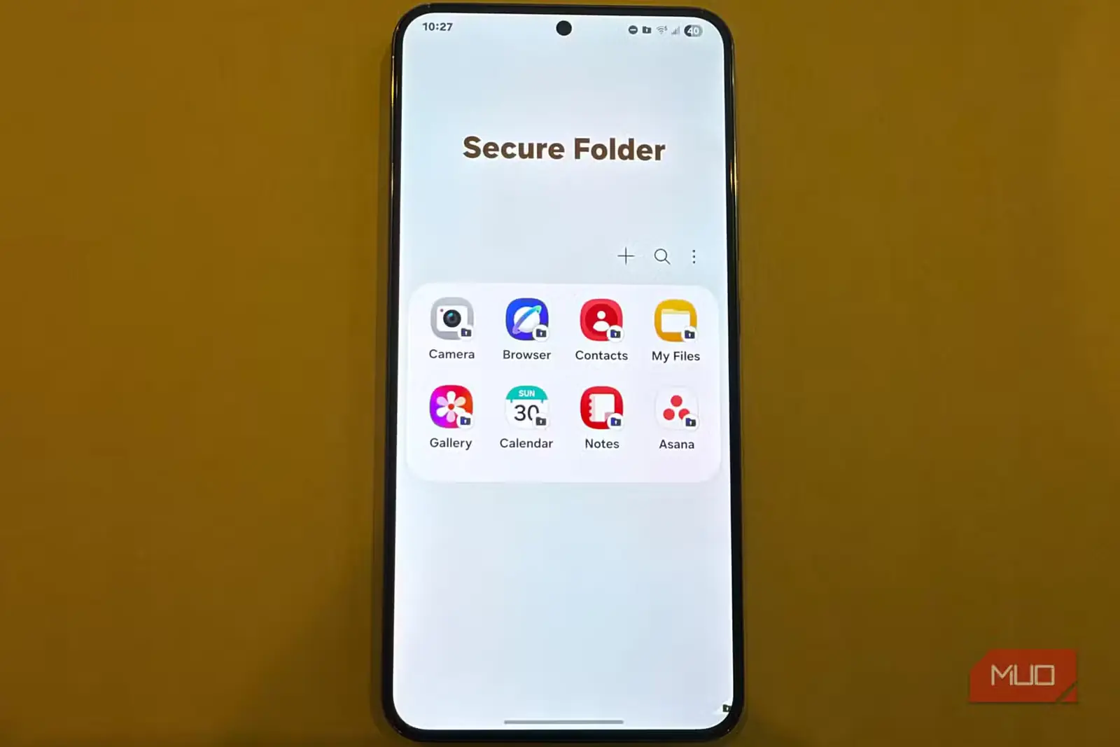 فهرست برنامههای پوشه امن