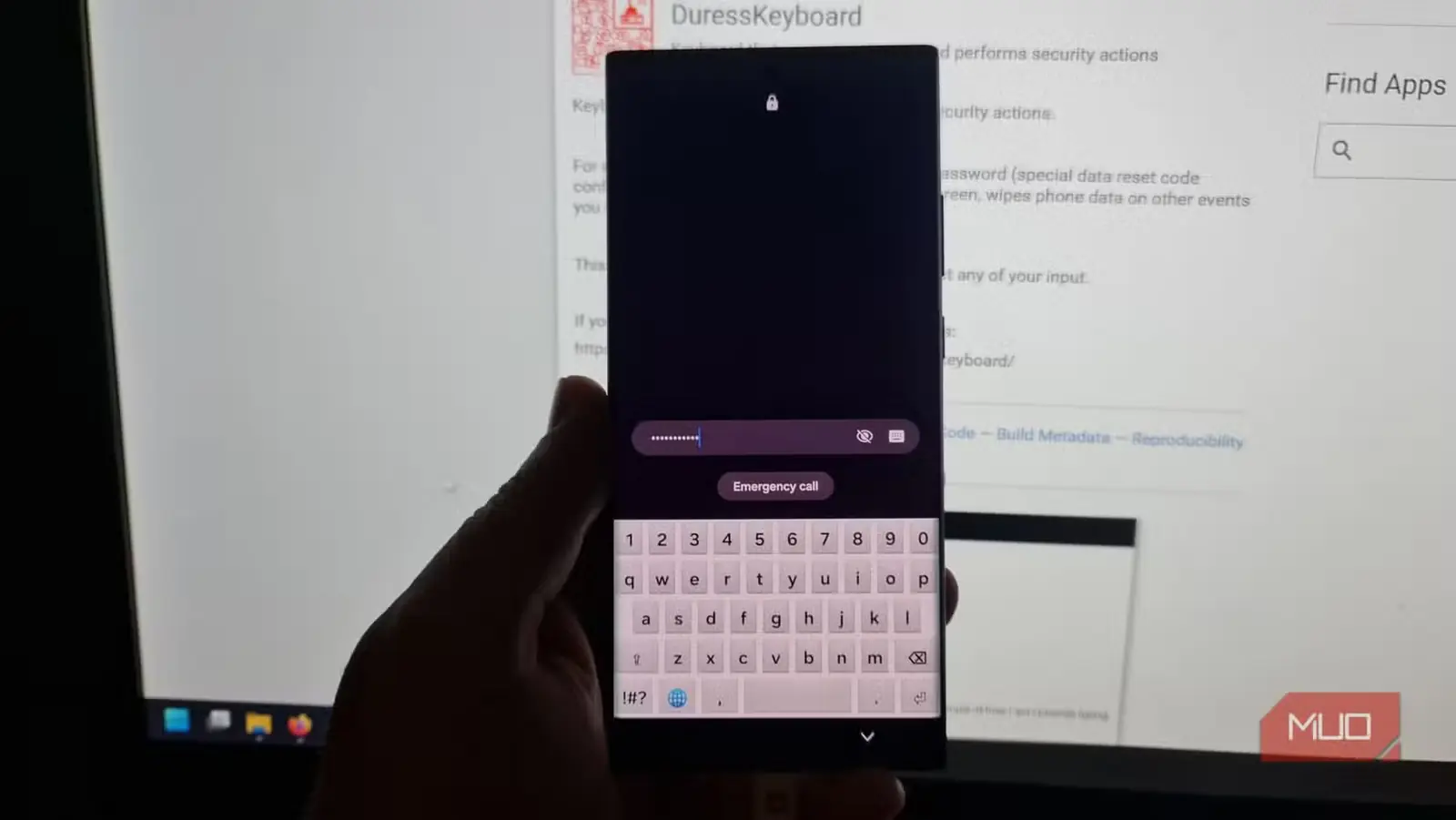 جایگزین شدن DuressKeyboard با Samsung Keyboard در صفحهٔ قفل Galaxy Note 20 Ultra