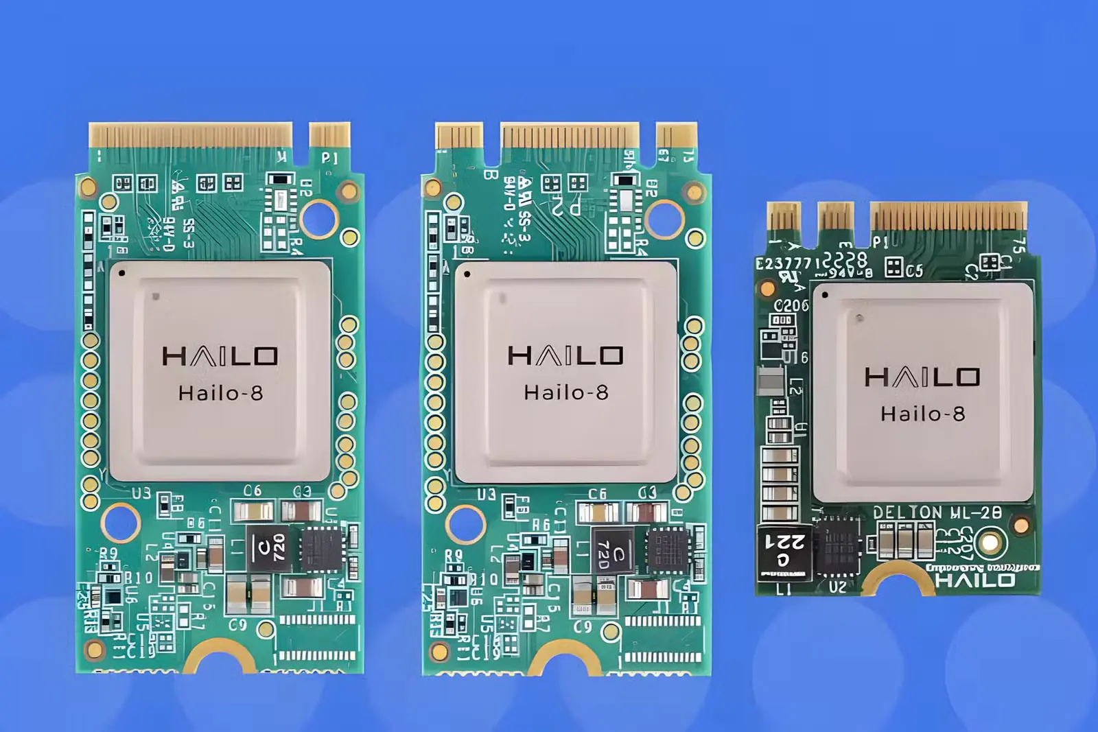 کارت شتابدهندهٔ هوش مصنوعی Hailo-8 با قالب M.2