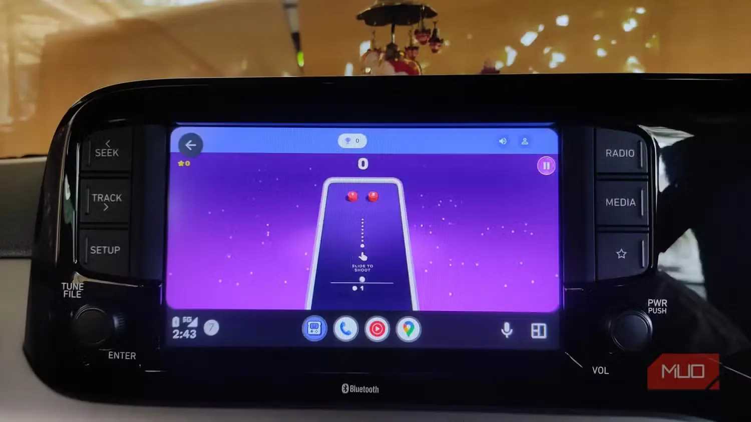بازی توپ GameSnacks در Android Auto