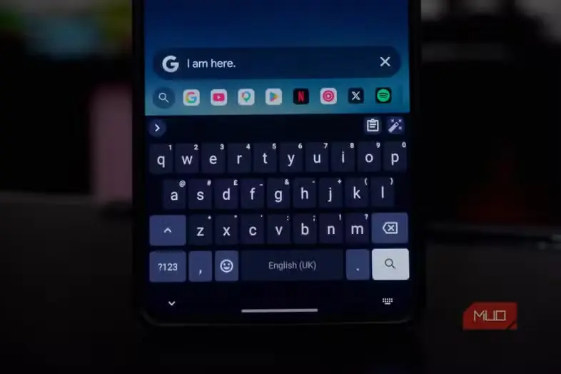 اجرای صفحهکلید LeanType روی گوشی هوشمند Android