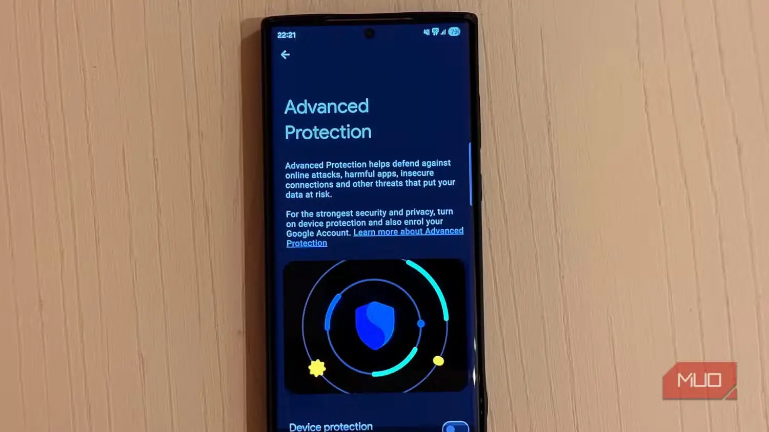 قابلیت محافظت پیشرفته در Android