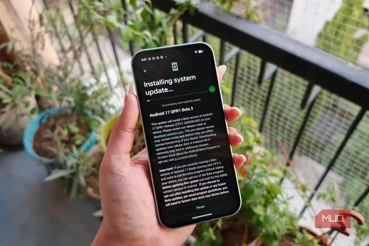 نصب نسخه آزمایشی Android 17 روی Pixel 10a