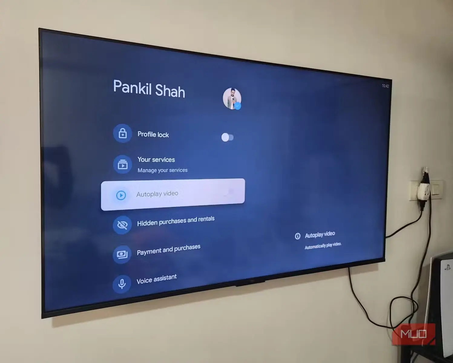 تنظیمات پخش خودکار در تلویزیون
