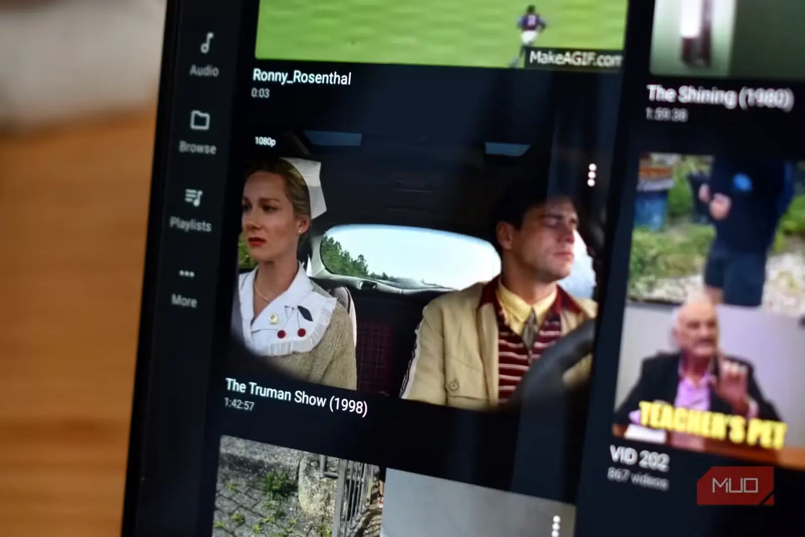 تصویر بندانگشتی فیلم نمایش ترومن در VLC media player