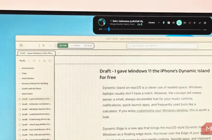 افزودن رایگان داینامیک آیلند iPhone به Windows 11