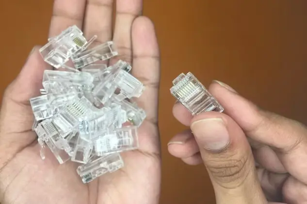 سوکتهای عبوری RJ45 برای کابل شبکه