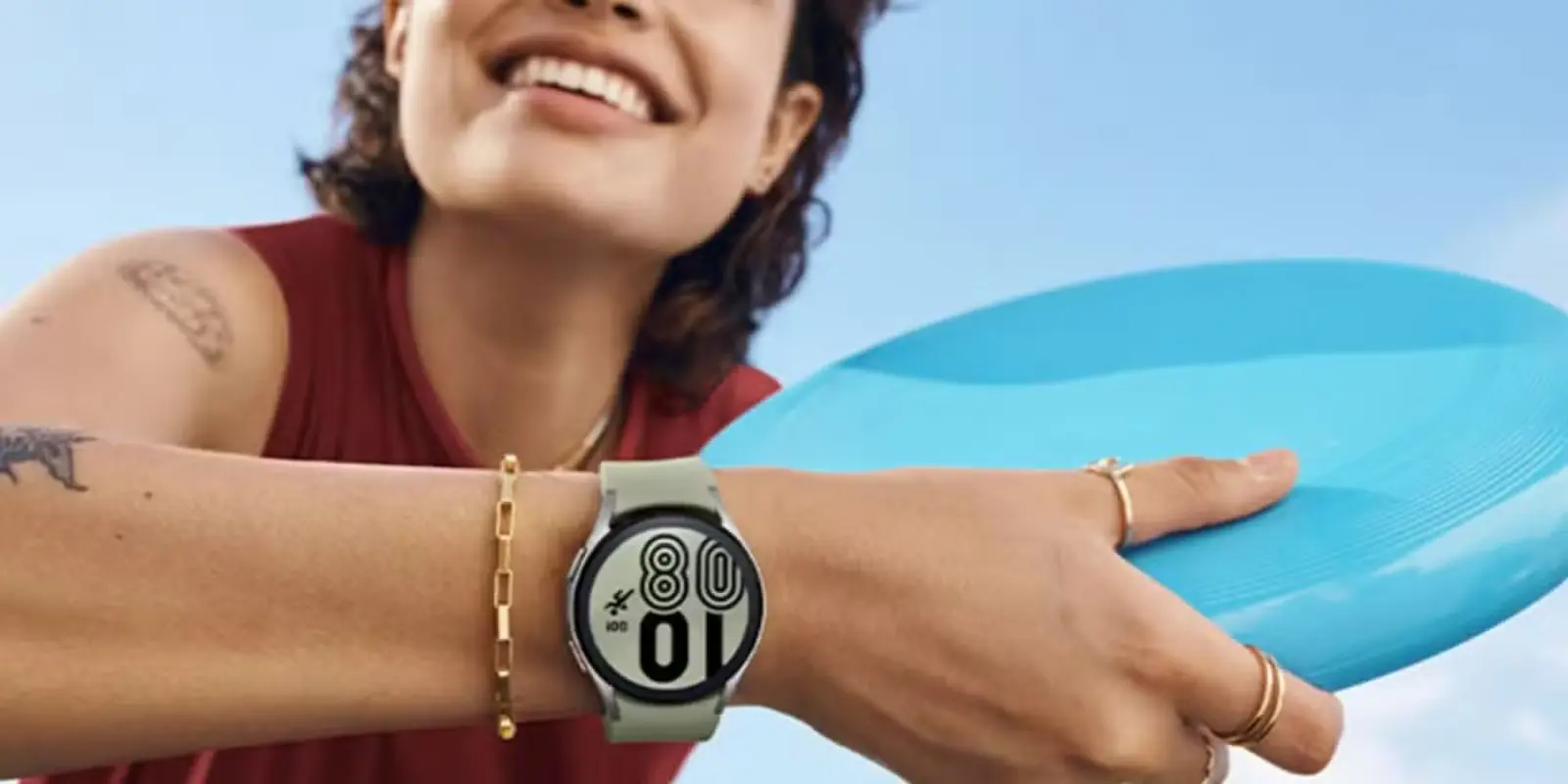 ساعت هوشمند Samsung Galaxy Watch 4 روی مچ دست
