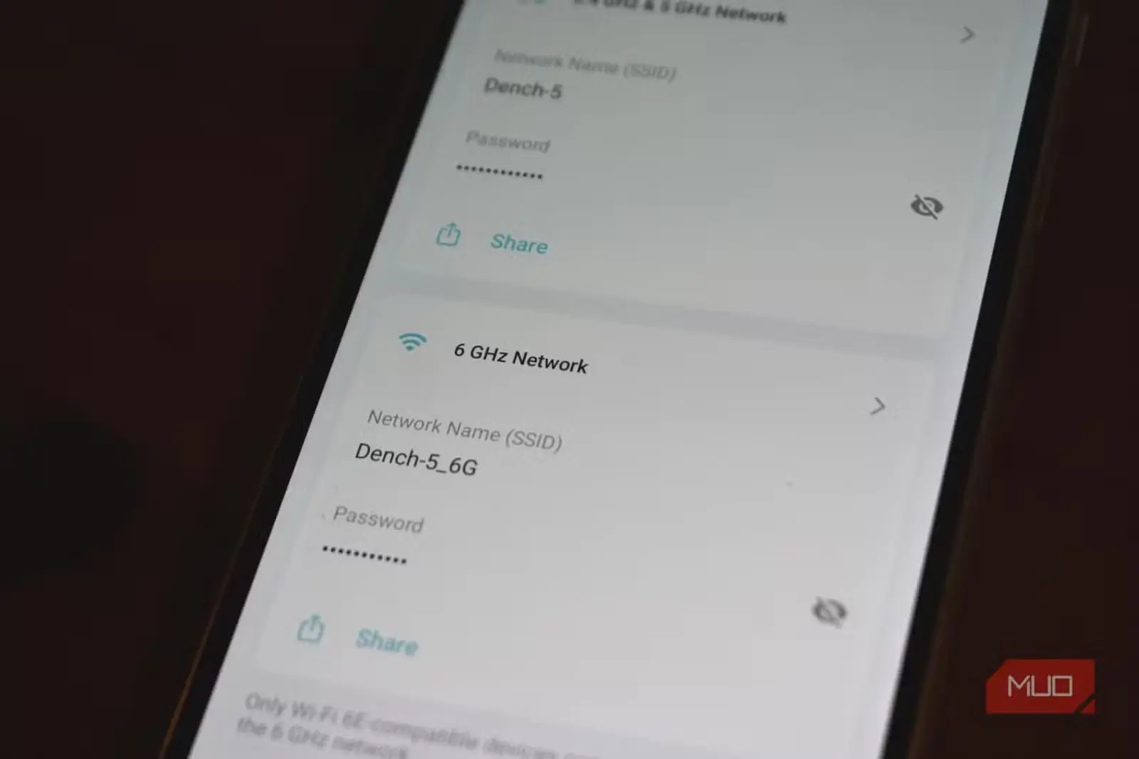 تنظیمات باند ۶ گیگاهرتز در برنامهٔ TP-Link Deco BE65 WiFi 7