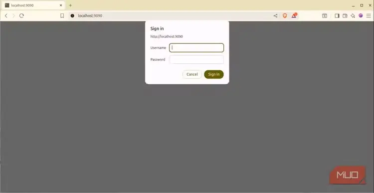 درخواست اطلاعات ورود برای اتصال به bash زنده-۱
