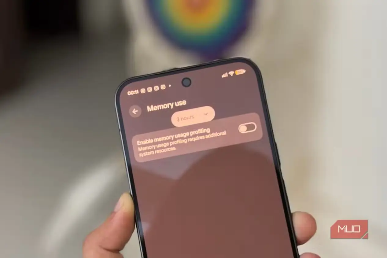 تنظیمات مصرف حافظه در گوشی Pixel 11 Pro XL