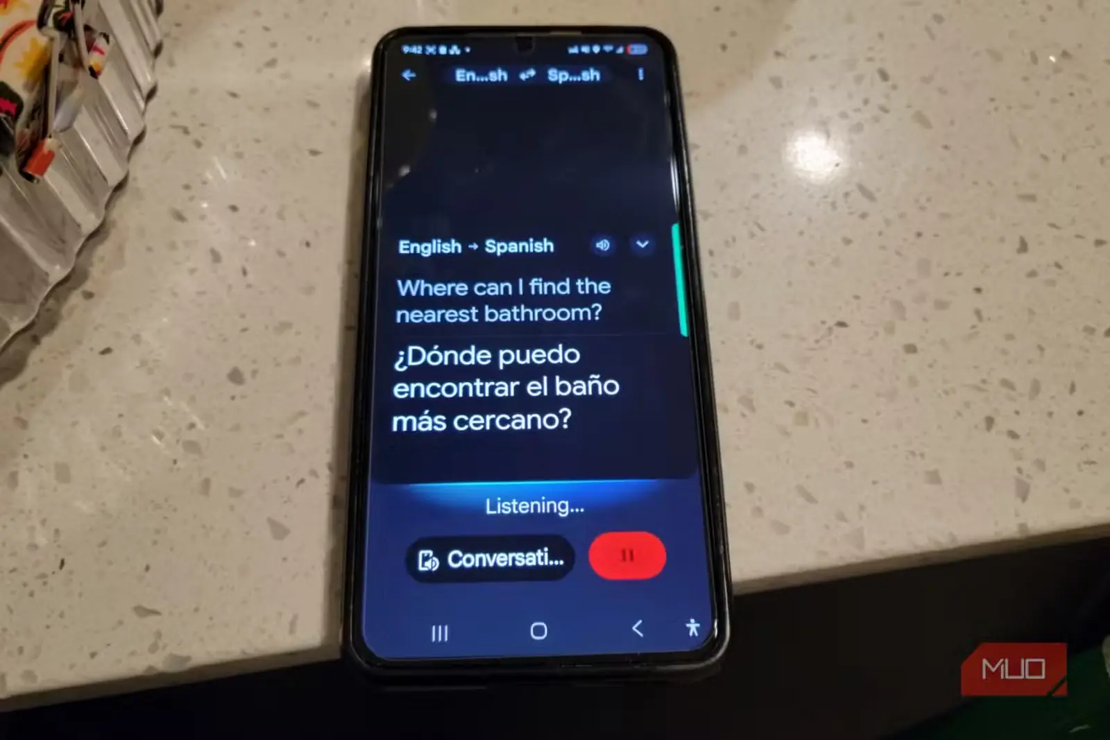 پرسش درباره نزدیکترین سرویس بهداشتی در Google Translate