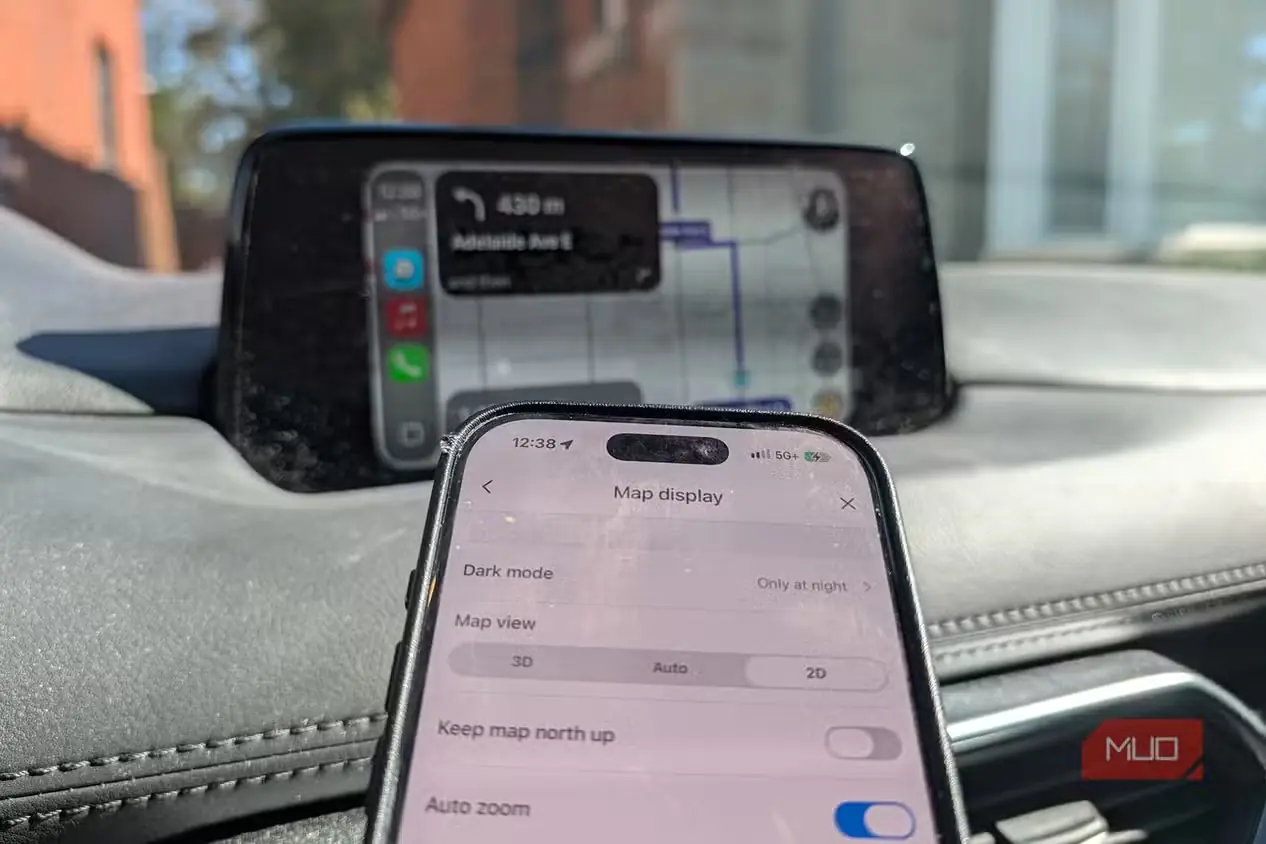 گزینههای نمای نقشه در Waze
