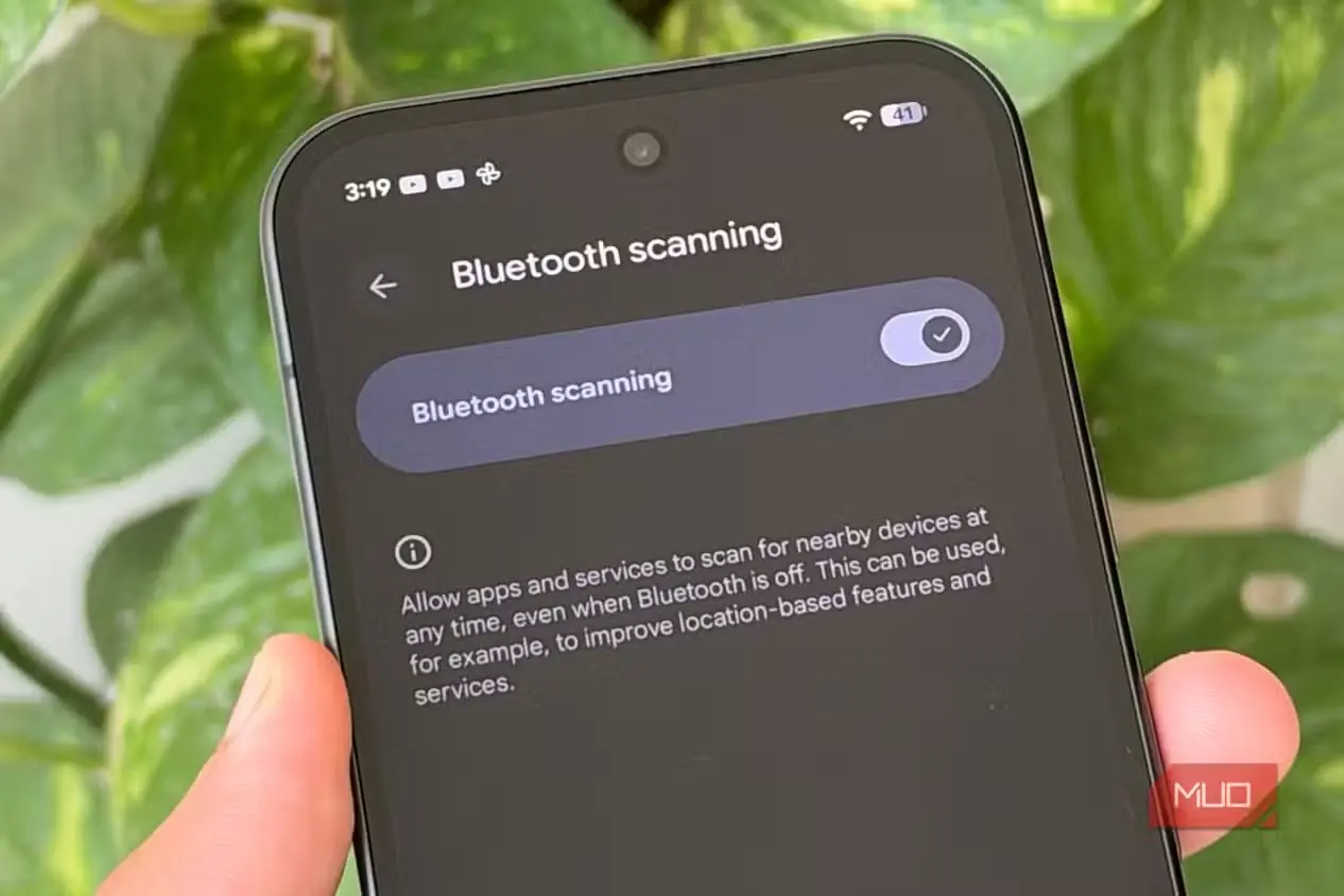 جستوجوی Bluetooth روشنشده در Pixel 11