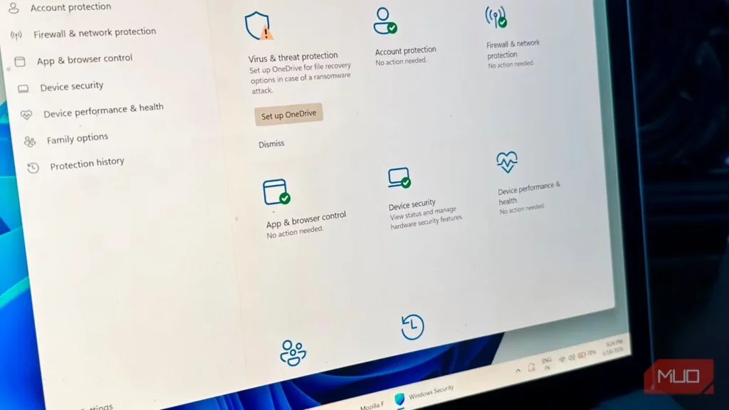 امنیت ویندوز و ۱۱ درصد کارایی پنهان بازی‌ها