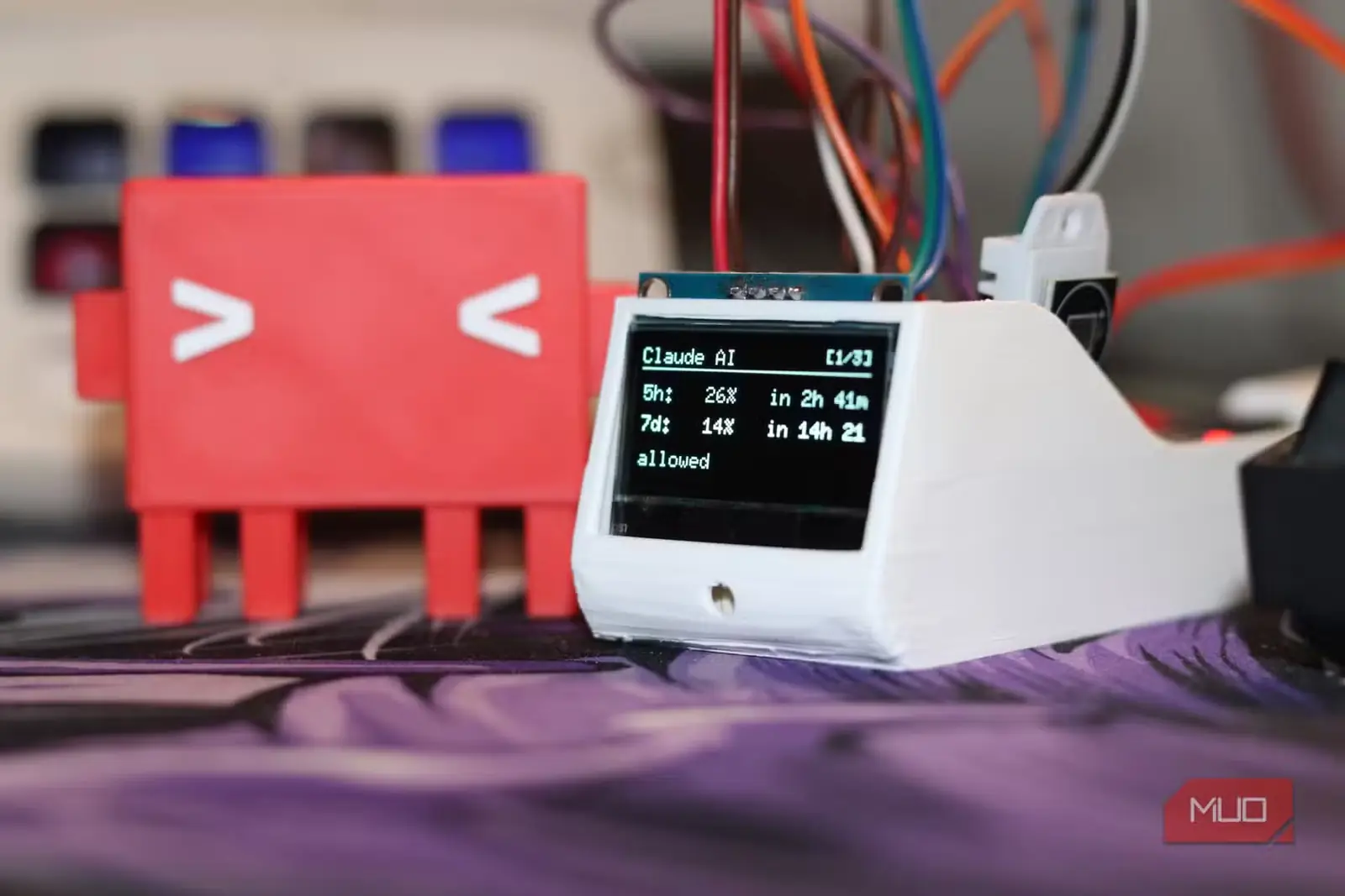 اجرای کد داشبورد تولیدشده با Claude Code روی ESP32