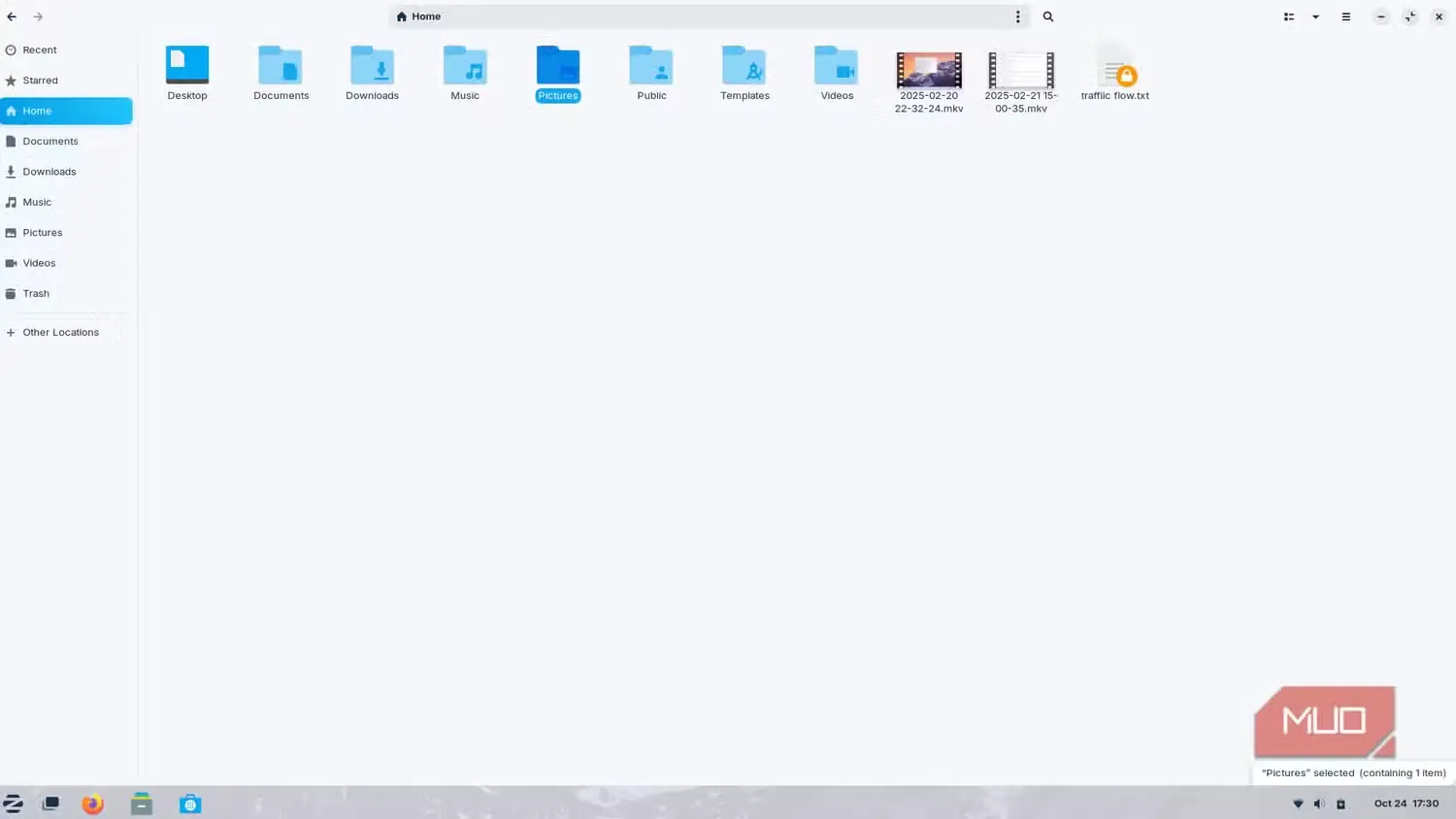 مدیر پرونده آشنای Zorin OS