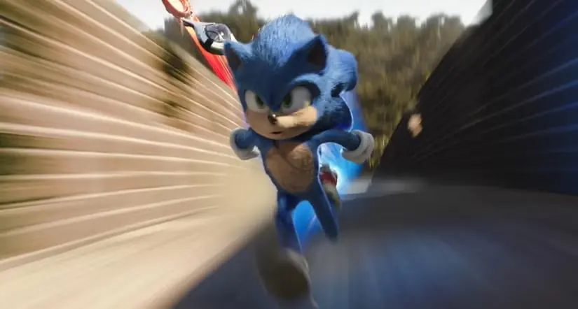 نمایی سینمایی از فیلم Sonic the Hedgehog محصول ۲۰۲۰