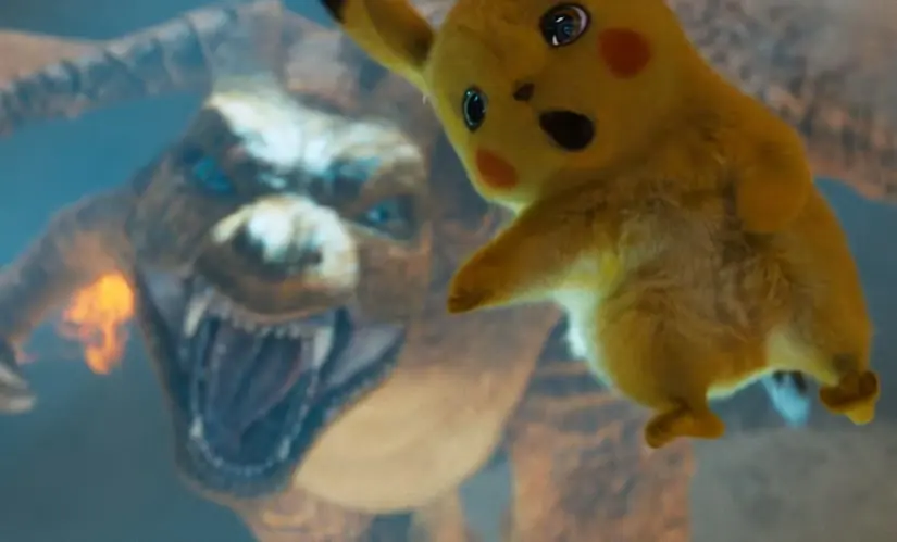 نمایی سینمایی از فیلم Detective Pikachu محصول ۲۰۱۹