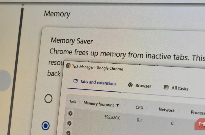 مصرف ۳۰ گیگابایت رم در Google Chrome پیش از اعمال این تغییر