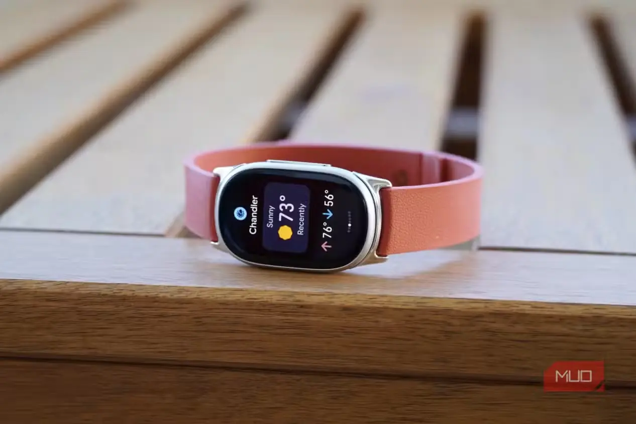 نمایش وضعیت آبوهوا در Fitbit Edge
