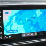 نمای Google Maps در Android Auto پس از افزودن این اپلیکیشن کاربردی