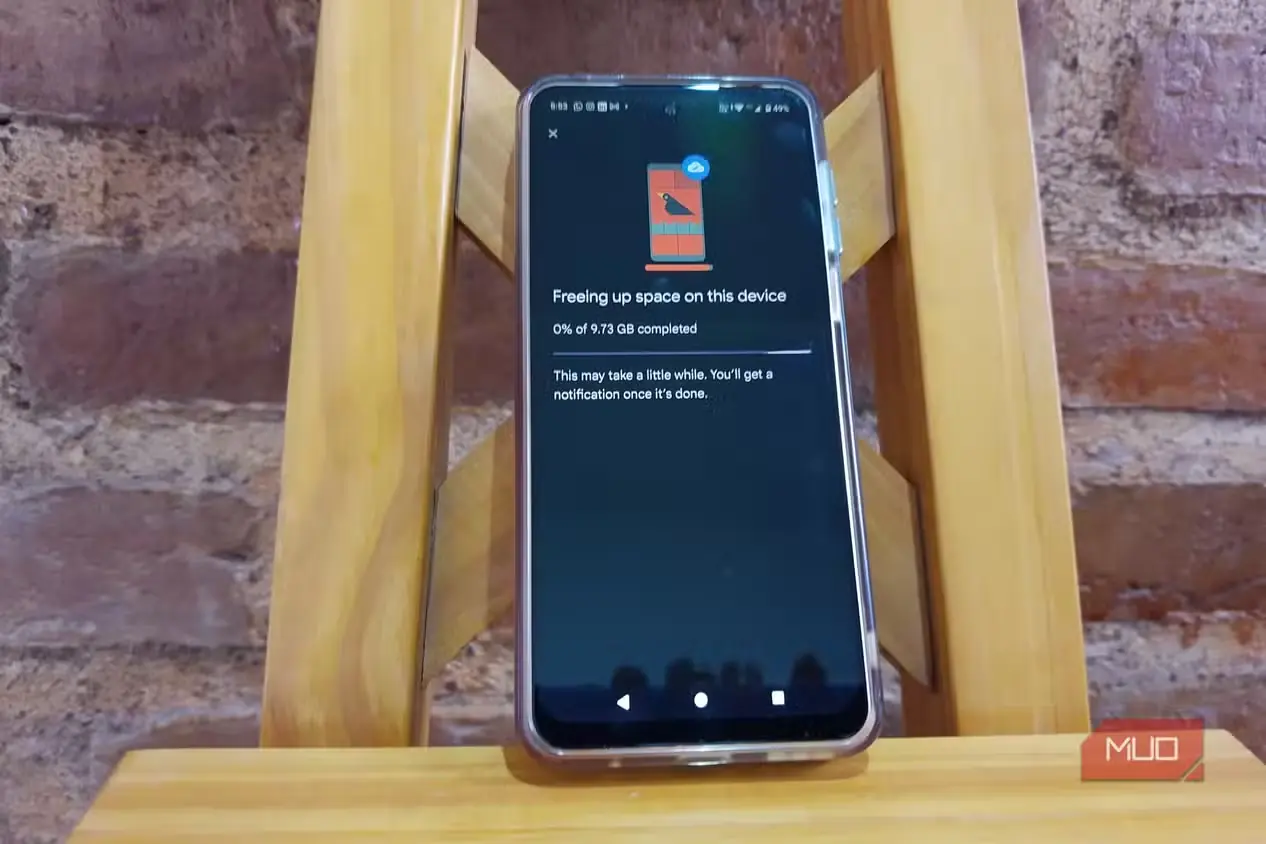 گوشی Android هنگام آزادسازی 9.73 GB فضای ذخیرهسازی با Google Photos