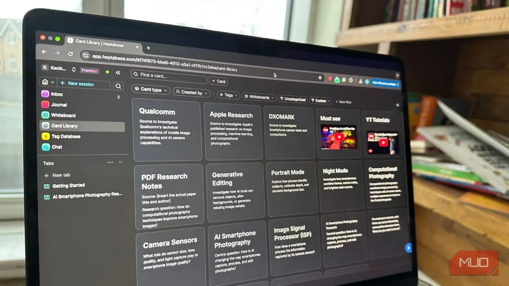 برنامه یادداشت‌برداری Heptabase و آشکارشدن پراکندگی همیشگی پژوهش‌ها در Notion