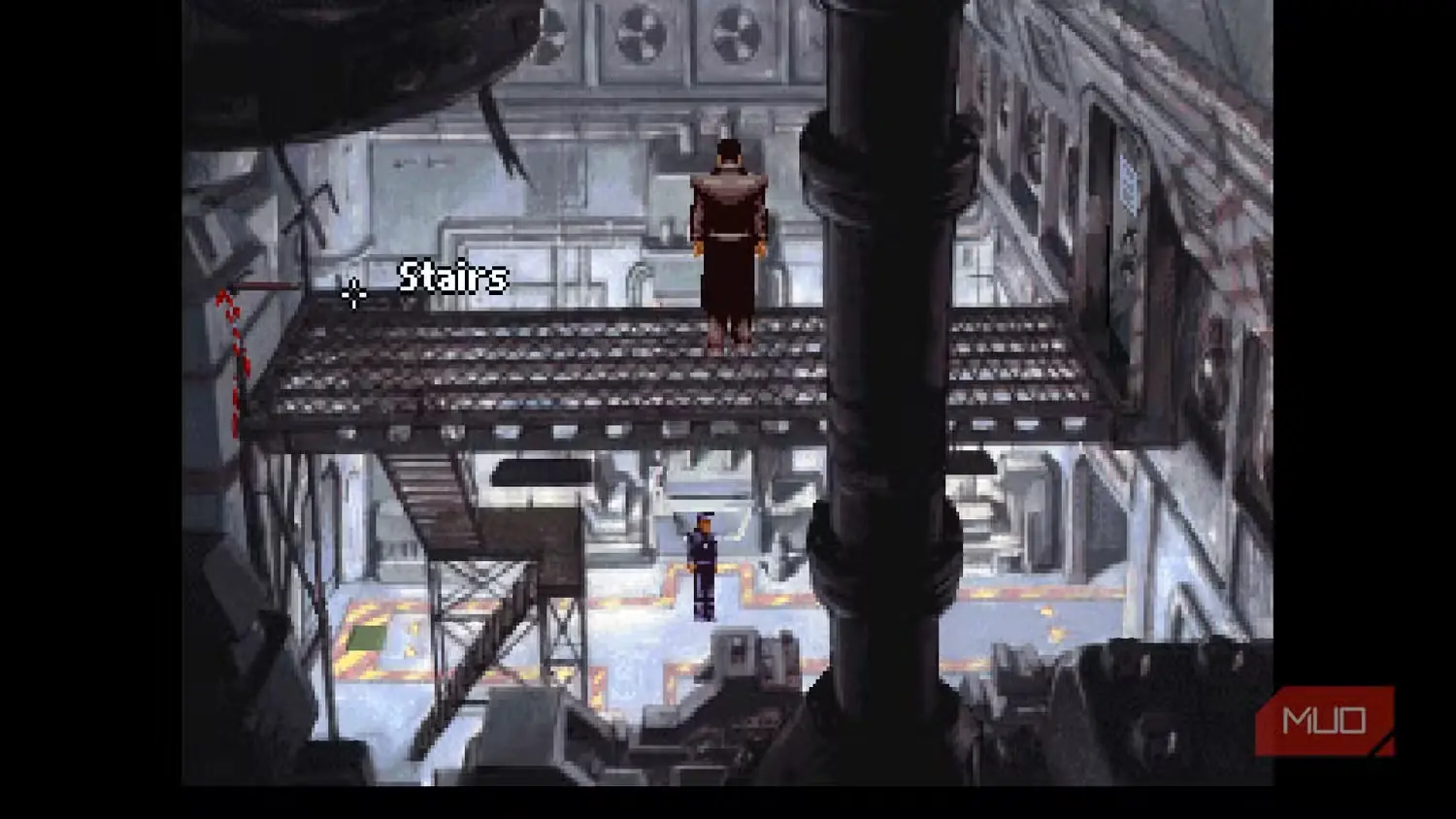 اجرای بازی Beneath a Steel Sky با ScummVM در Batocera روی رایانه کوچک Zotac