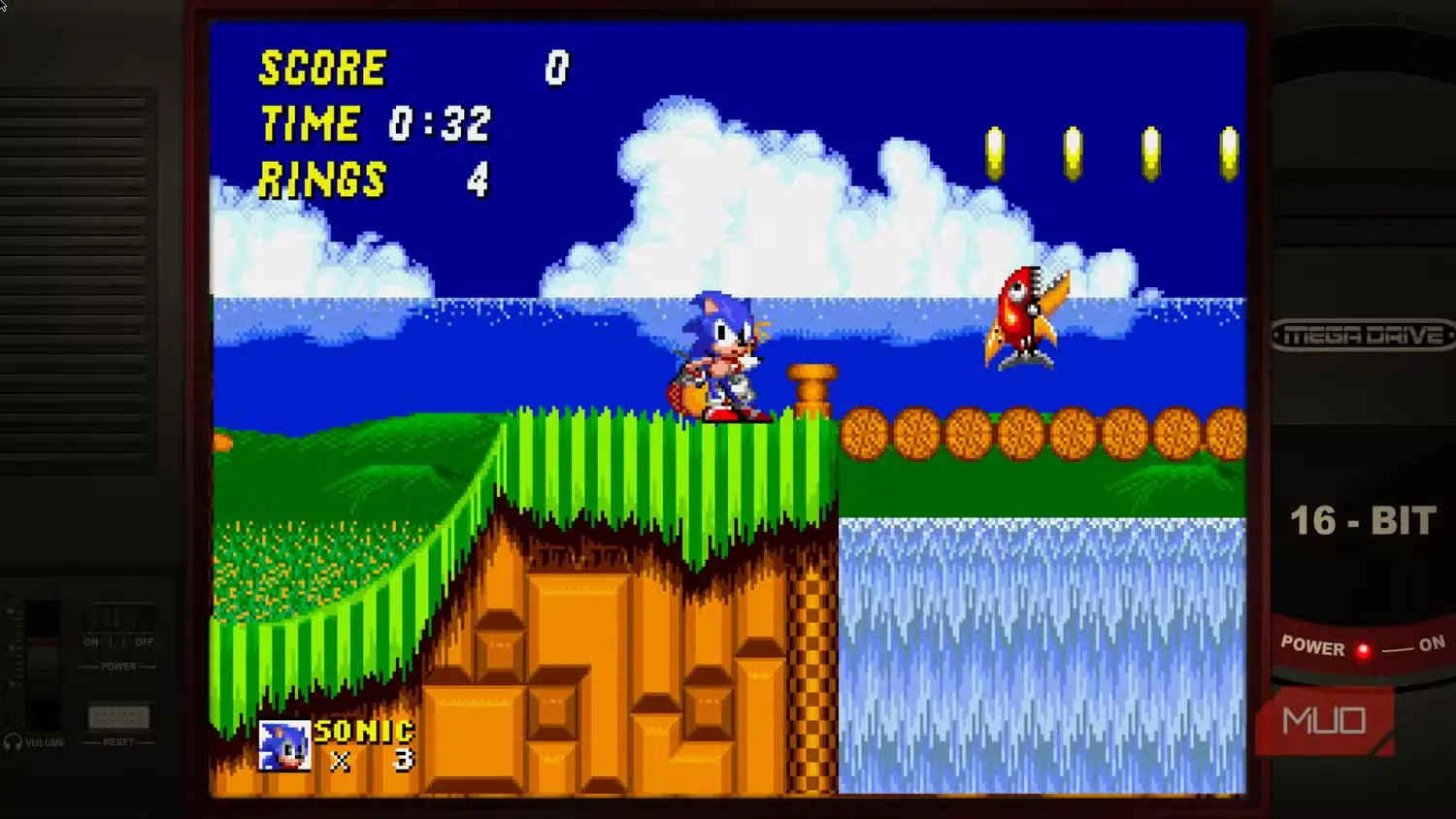 اجرای نسخه Mega Drive بازی Sonic the Hedgehog 2 در Batocera