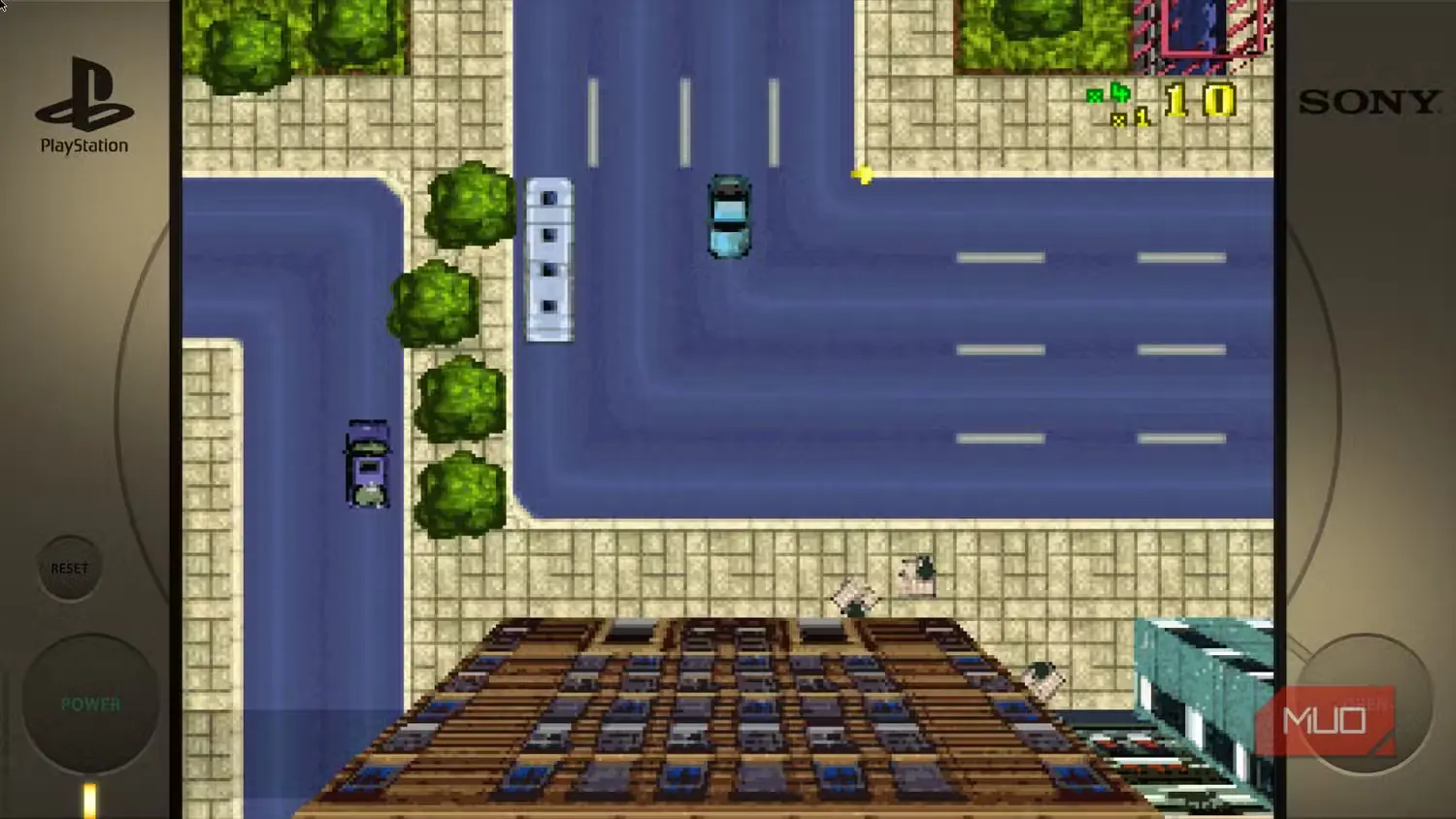 اجرای نسخه DOS بازی Grand Theft Auto در Batocera روی رایانه کوچک Zotac
