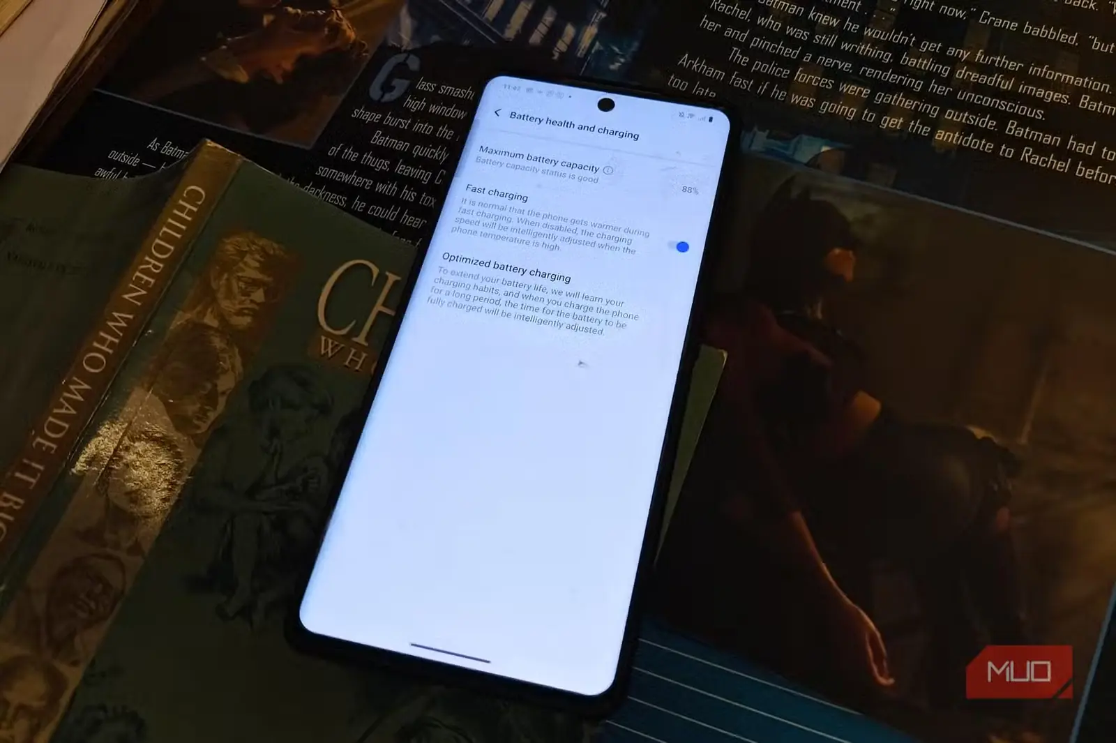 منوی سلامت باتری و شارژ در vivo x100