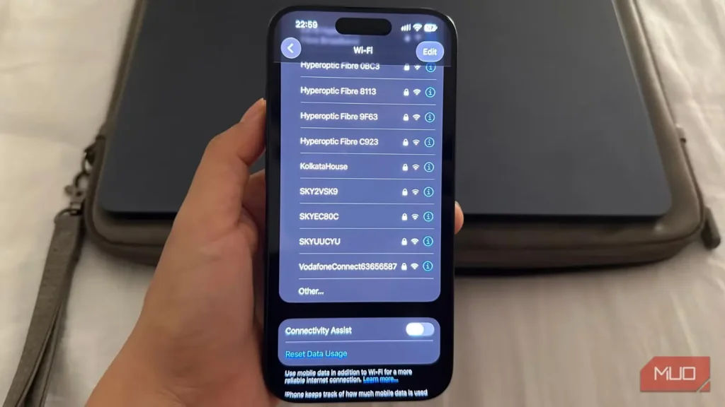 تغییر یک تنظیم در iPhone برای جلوگیری از هدررفت دادهٔ تلفن همراه
