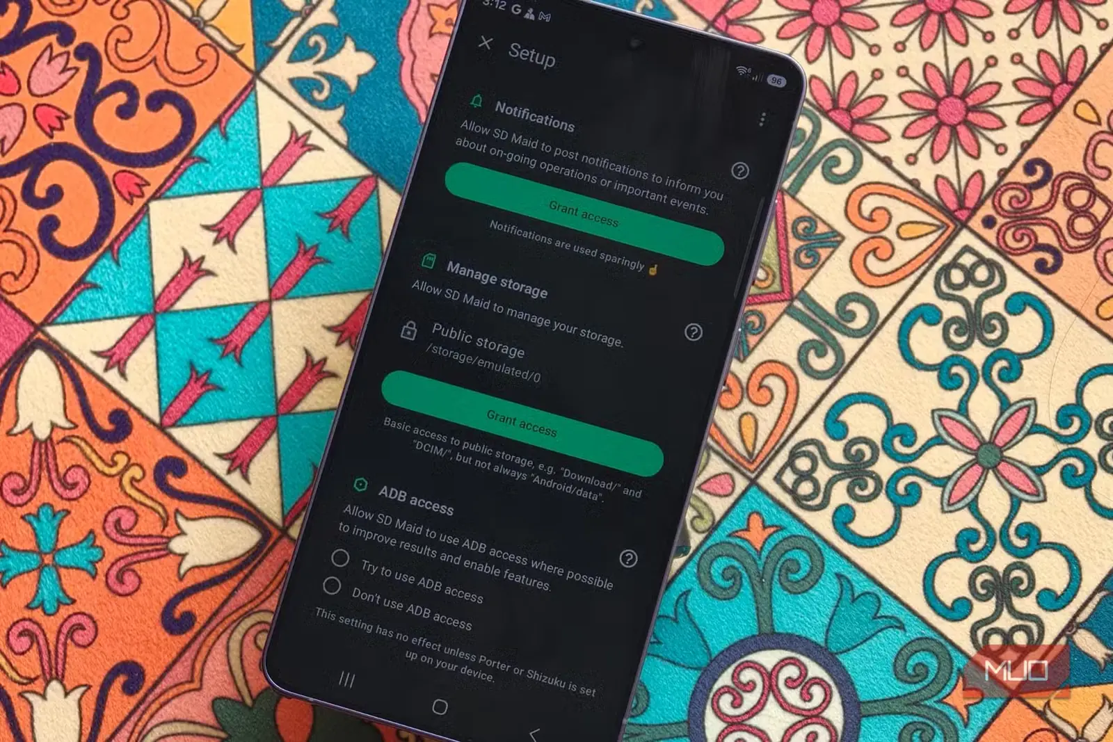 صفحه بازشده برنامه SD Maid SE در Samsung Galaxy S26 Ultra