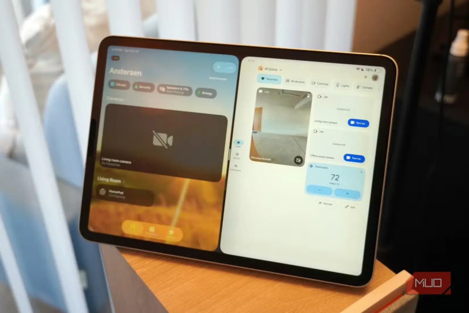 پیشخوان تقسیمشده میان Google Home و Apple Home