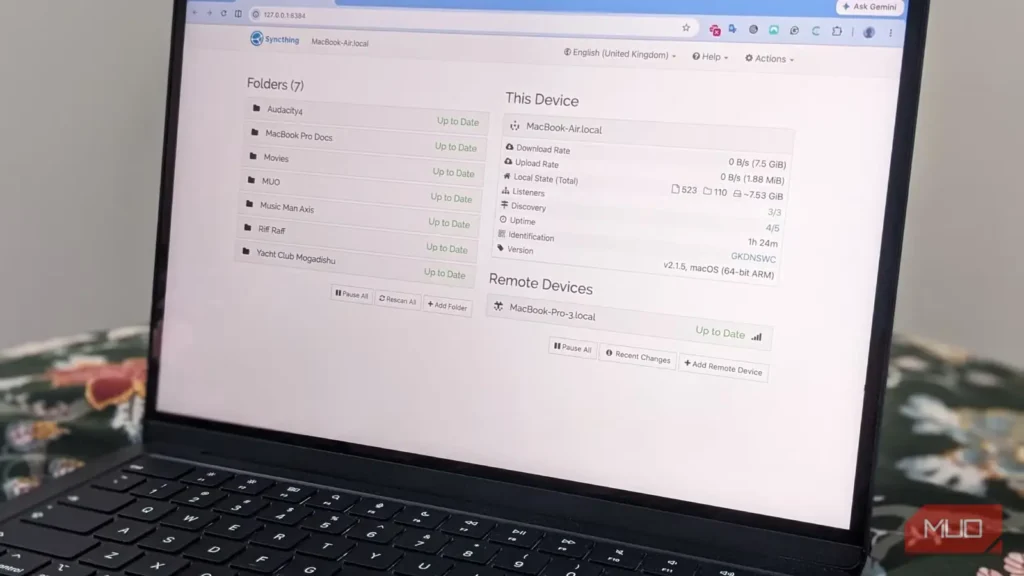 جایگزینی Google Drive با Syncthing و پی بردن به بی‌نیازی از فضای ابری