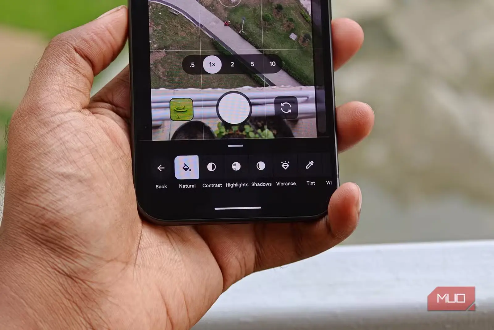 قابلیت نماهای دوربین Pixel