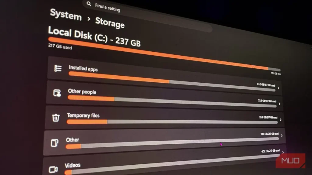 آزادسازی 36GB فضا با کنار گذاشتن پارتیشن‌بندی و سامان‌دهی دوباره فایل‌ها