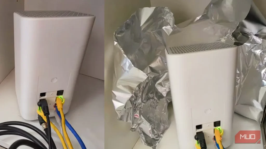 آزمایش ترفند فویل آلومینیومی برای تقویت Wi-Fi و نتیجهٔ واقعی آن