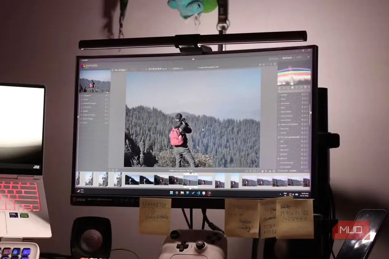 اجرای Darktable روی لپتاپ مجهز به Windows 11