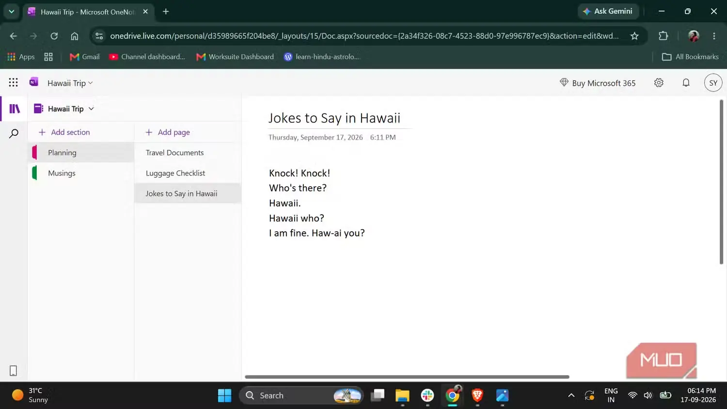 قابلیت بخشها و صفحهها در Microsoft OneNote